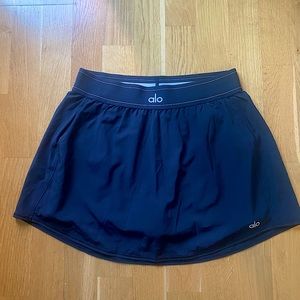 Alo tennis skirt (black)